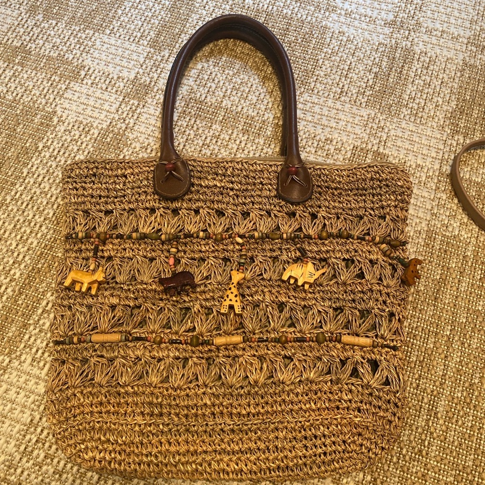 Crochet boho bag